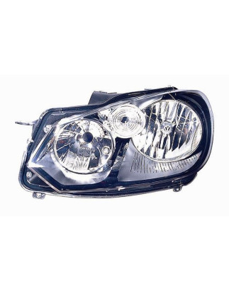 FARO FANALE PROIETTORE SX H7,H15 HELLA NERA VOLKSWAGEN GOLF VI (5K1) 2008 2013 OEM 5K1941005S