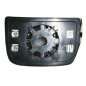 VETRO CON PIASTRA SX CROMATO IVECO DAILY 2007 2011 OEM 3801928