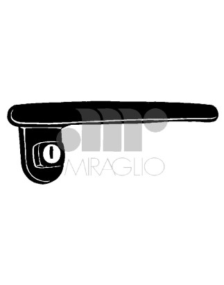MANIGLIA PORTA EST ANT DX IVECO GAMMA Z - TURBO Z 50 9/1 1977 1991 OEM 4748693