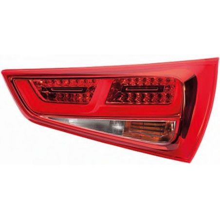 FANALE P/DX BIANCO ROSSO A LED AUDI A1 09/10