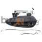 MANIGLIA PORTA EST SENZA BLOCCHETTO ANT SX FIAT GRANDE PUNTO (199) 2005 2012 OEM 735417235
