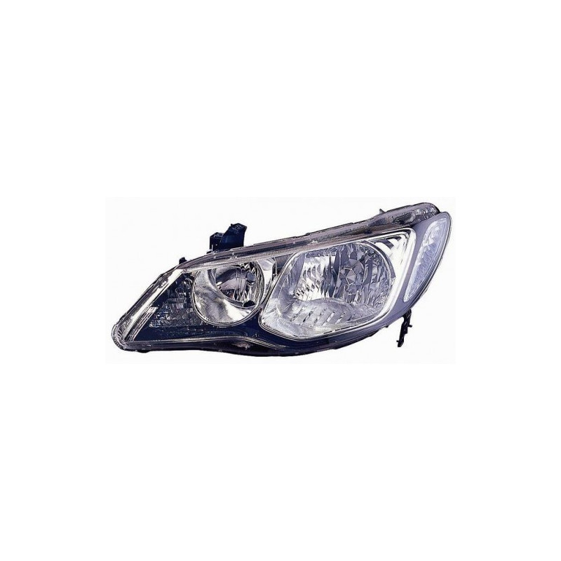 FARO FANALE PROIETTORE SX 4 HB3,HB4 NERA ELETTRICA HONDA CIVIC SEDAN (FD/FA) 2006 2011 OEM 33151SNBG03
