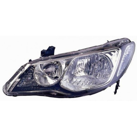 FARO FANALE PROIETTORE SX 4 HB3,HB4 NERA ELETTRICA HONDA CIVIC SEDAN (FD/FA) 2006 2011 OEM 33151SNBG03