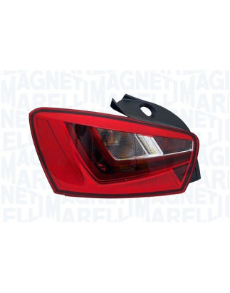 FANALE P/DX NERO A LED SEAT IBIZA 01/12 