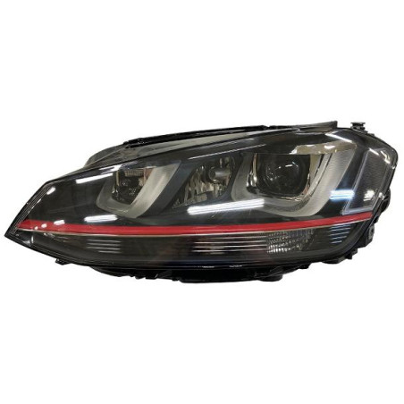 FARO FANALE PROIETTORE DX LED NERA LED VOLKSWAGEN GOLF VII (5G1) 2013 2016 OEM 5G1941754A