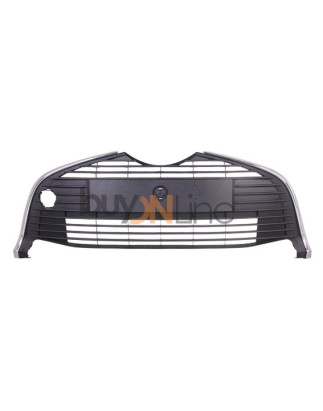GRIGLIE PARAURTI ANT CENTRALE NERA CROMATA TOYOTA YARIS III (P13) 2014 2017 OEM 531020D040