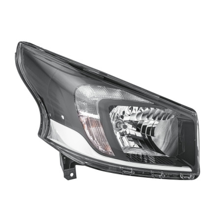 FARO DX H4 C/DRL A LED C/MOT EL+CENTR DRL OPEL VIVARO 01/14