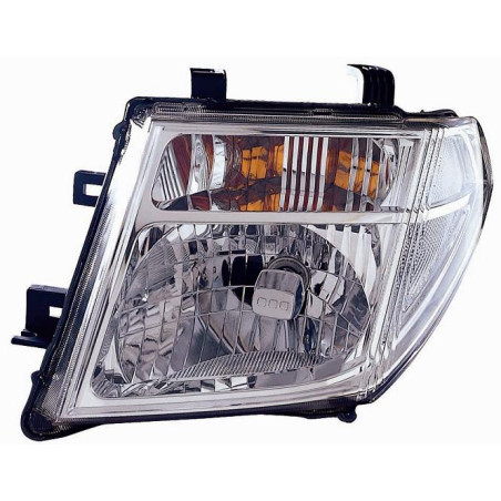 FARO FANALE PROIETTORE SX H4 ELETTRICA NISSAN P/U NAVARA 2WD-4WD (D40) 2005 2010 OEM 26060EB300