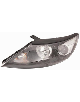 FARO FANALE PROIETTORE SX H7,H7 NERA KIA SPORTAGE (SL) 2008 2010 OEM 921013W021
