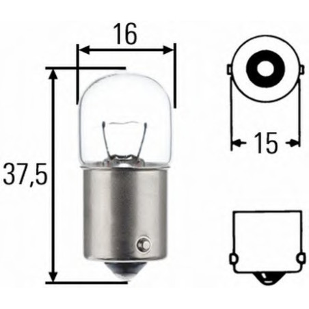 LAMPADINA 24/5 SFERA