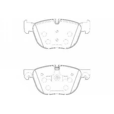 BMW X5 (E70) 3.0I, 3.0D, 4.8I 02/07-  FRONT