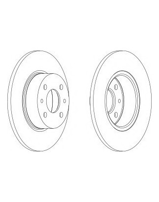 DISCO FRENO POST ALFA ROMEO / LANCIA / FIAT
