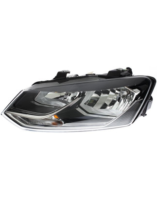 FARO SX 2H7 C/MOTOR ELETT VW POLO 01/14 PARAB NERA