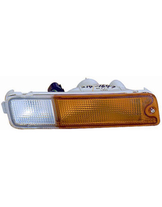FANALE ANT DX BIANCO/ARANCIO SENZA PARAURTI MITSUBISHI P/U L200 (K7T/K6T/K5T) 1997 1999 OEM MR109134