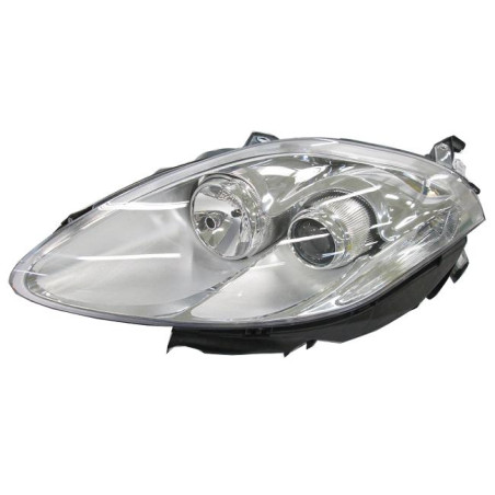 FARO FANALE PROIETTORE SX H1 CROMATA BIANCO FIAT BRAVO (198) 2007 2014 OEM 51937396
