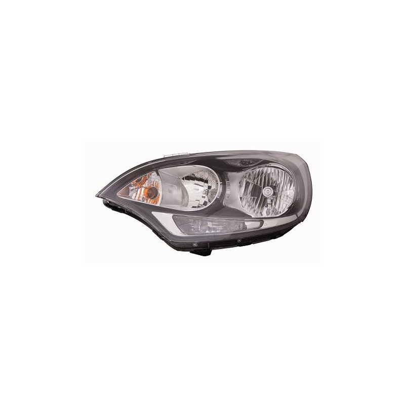 FARO FANALE PROIETTORE DX 5 H7,H1 7 NERA ELETTRICA KIA RIO H/B (UB) 2011 2014 OEM 921021W280