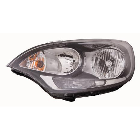 FARO FANALE PROIETTORE DX 5 H7,H1 7 NERA ELETTRICA KIA RIO H/B (UB) 2011 2014 OEM 921021W280