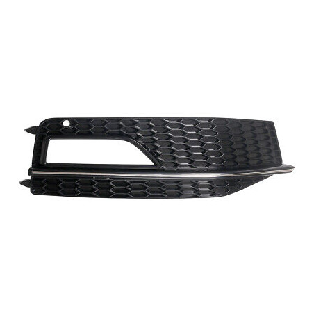 GRIGLIE PARAURTI ANT SX NERA INTERNO CROMATO AUDI A4 (8KH/8K2/8K5) 2011 2015 OEM 8K0807681L01C