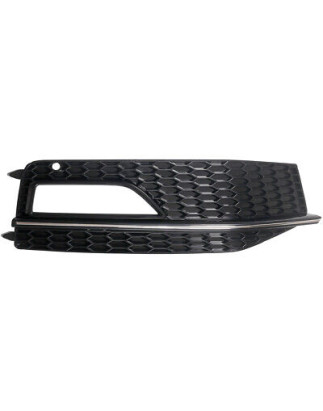 GRIGLIE PARAURTI ANT DX NERA INTERNO CROMATO AUDI A4 (8KH/8K2/8K5) 2011 2015 OEM 8K0807682M01C