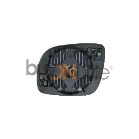 VETRO CON PIASTRA DX VOLKSWAGEN POLO (9N2) 2002 2005 OEM 6Q0857522C