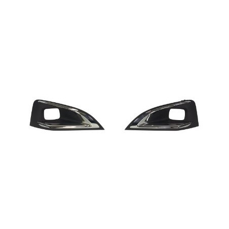 KIT CORNICI FENDINEBBIA DX/SX C/ MOD CROMATA PEUGEOT 3008 II (MC/MR/MJ/M4) 2016 2020 OEM 1686611780