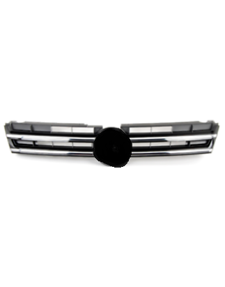 GRIGLIE PARAURTI ANT NERA CON PROFILI CROMATI VOLKSWAGEN TOUAREG (7P5/7P6) 2010 2014 OEM 7P6853651A