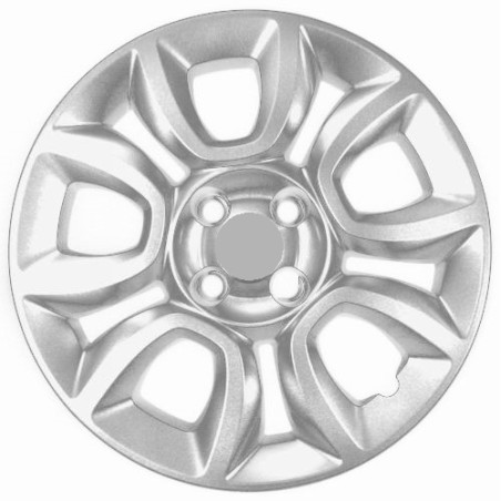 COPRICERCHI 15" ROSSO OEM 735553852