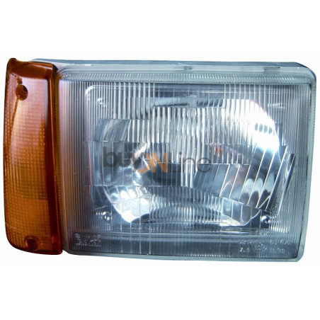FARO FANALE PROIETTORE SX R2 *NO DEPO* IDRAULICA ARANCIO FIAT PANDA (141) 1986 2003 OEM 7680823