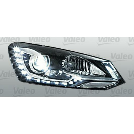FARO DX BIXENO C/DRL A LED C/MOT EL VW POLO 09/09 