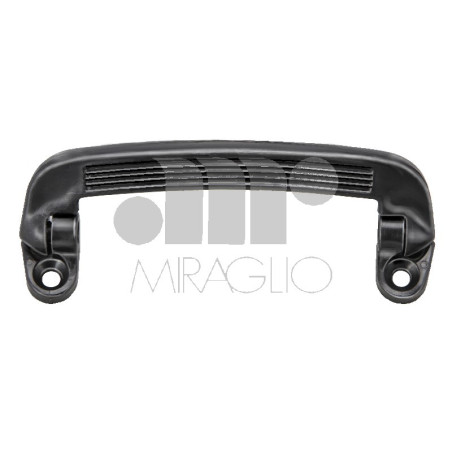 MANIGLIA TIRAPORTA ANT DX/SX NERA IN PLASTICA FIAT 500 F / L / R 1965 1975 OEM 4137857