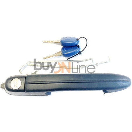 MANIGLIA PORTA EST IN PLASTICA NERO ANT DX FIAT MAREA (185) 1996 2007 OEM 46445208