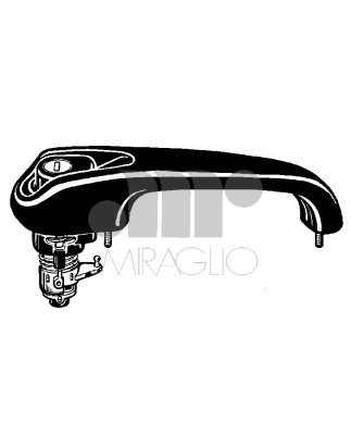 MANIGLIA PORTA EST NUDA ANT DX FIAT TIPO (160) 1988 1993 OEM 181352280