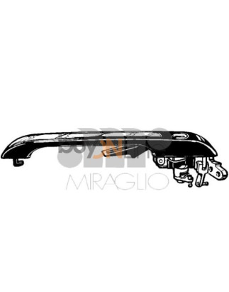MANIGLIA PORTA EST SENZA BLOCCHETTO ANT SX AUDI 80 (8C2/8C5) 1991 1994 OEM 813837207