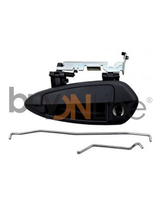 MANIGLIA PORTA EST SENZA BLOCCHETTO IN PLASTICA NERO ANT DX FIAT GRANDE PUNTO (199) 2005 2012 OEM 735498775