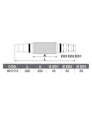 FLESSIBILE MOD BICONO 55 50 45