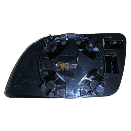 VETRO CON PIASTRA DX CROMATO SEAT AROSA (6H1) 1997 2000 OEM 1J1857522B