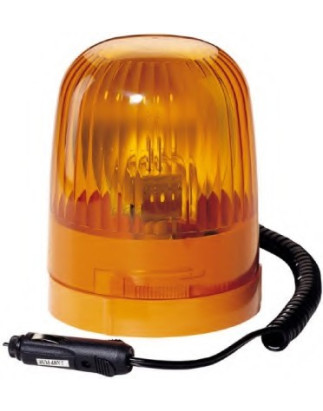 ROTATING BEACON H 12/24V YELLOW 2RL