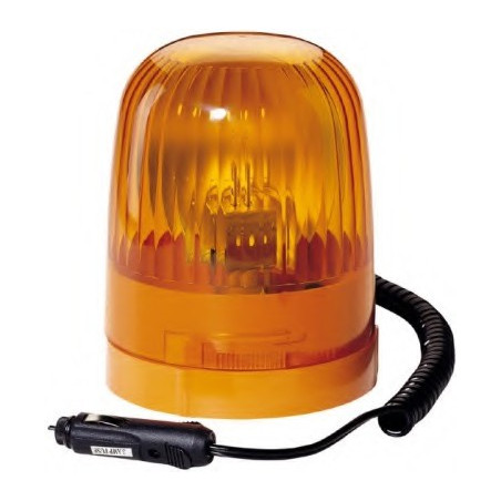 ROTATING BEACON H 12/24V YELLOW 2RL