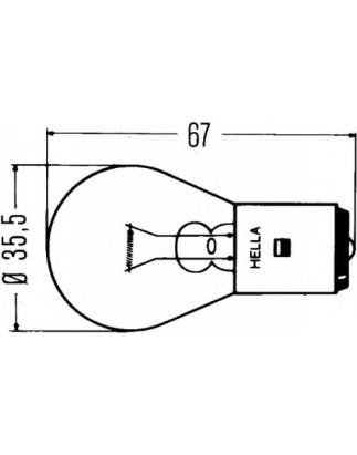 LAMPADINA 12V/35W