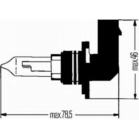 HB3 (9005) 12V 60W STANDARD