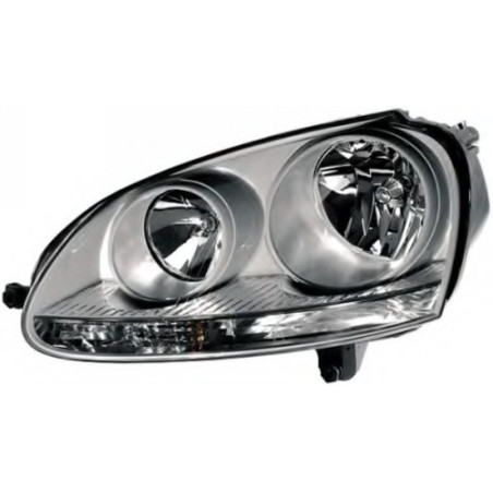 FARO SX H7-H7 C/MOTOR ELETT PARAB CROM VW GOLF 5 08/03  S/LAMP