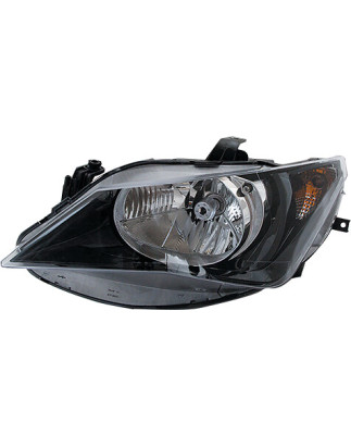 FARO SX H4 C/MOTOR ELETT SEAT IBIZA 01/12  PARAB NERA