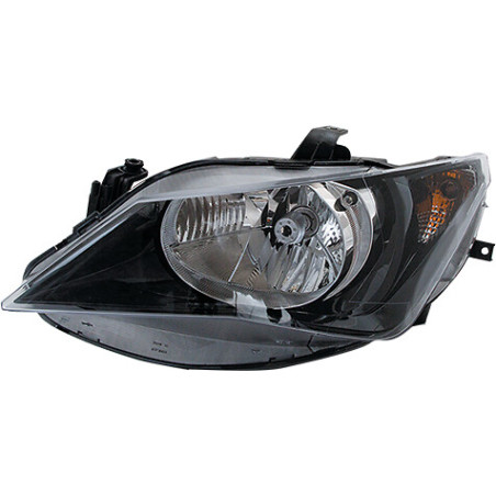 FARO SX H4 C/MOTOR ELETT SEAT IBIZA 01/12  PARAB NERA