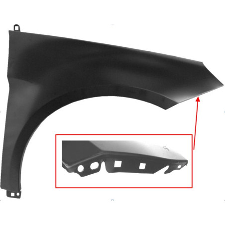 PARAFANGO ANT DX MERCEDES-BENZ B CLASS (W245) 2006 2008 OEM A1698800818