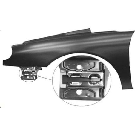 PARAFANGO ANT SX RENAULT LAGUNA (B56/556) 1994 1998 OEM 7751698031