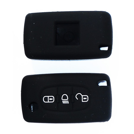 COVER PER CHIAVI NERO 3 PEUGEOT 207 (WD/WA/WC) 2006 2014