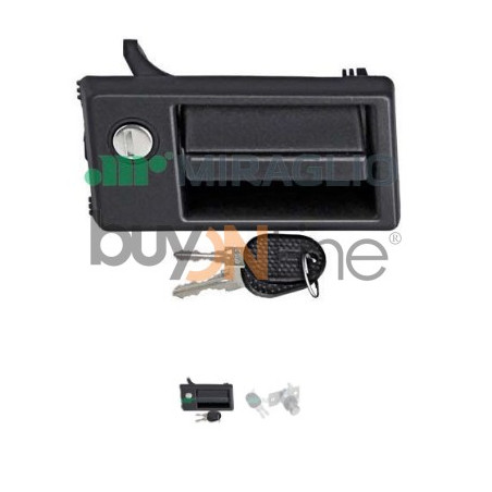 IMPARIGLIO 3 ANT/POST DX/SX 2 MANIGLIE PORTA E 1 CHIUSURA POST(COFANO) FIAT CINQUECENTO (170) 1993 1998