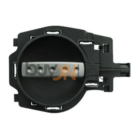 MANIGLIA APRIPORTA INTERNA CON LEVA ARGENTO E MOSTRINA NERA ANT/POST SX CITROEN C2 (JM) 2003 2008 OEM 914491