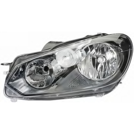 FARO SX H7-H15 C/MOTOR ELETT VW GOLF 6 01/09  PARABOLA NERA