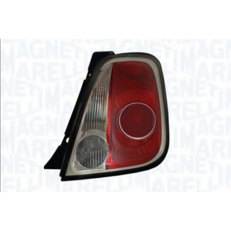 FANALE P/DX FIAT 500 07/07  BORDO NERO